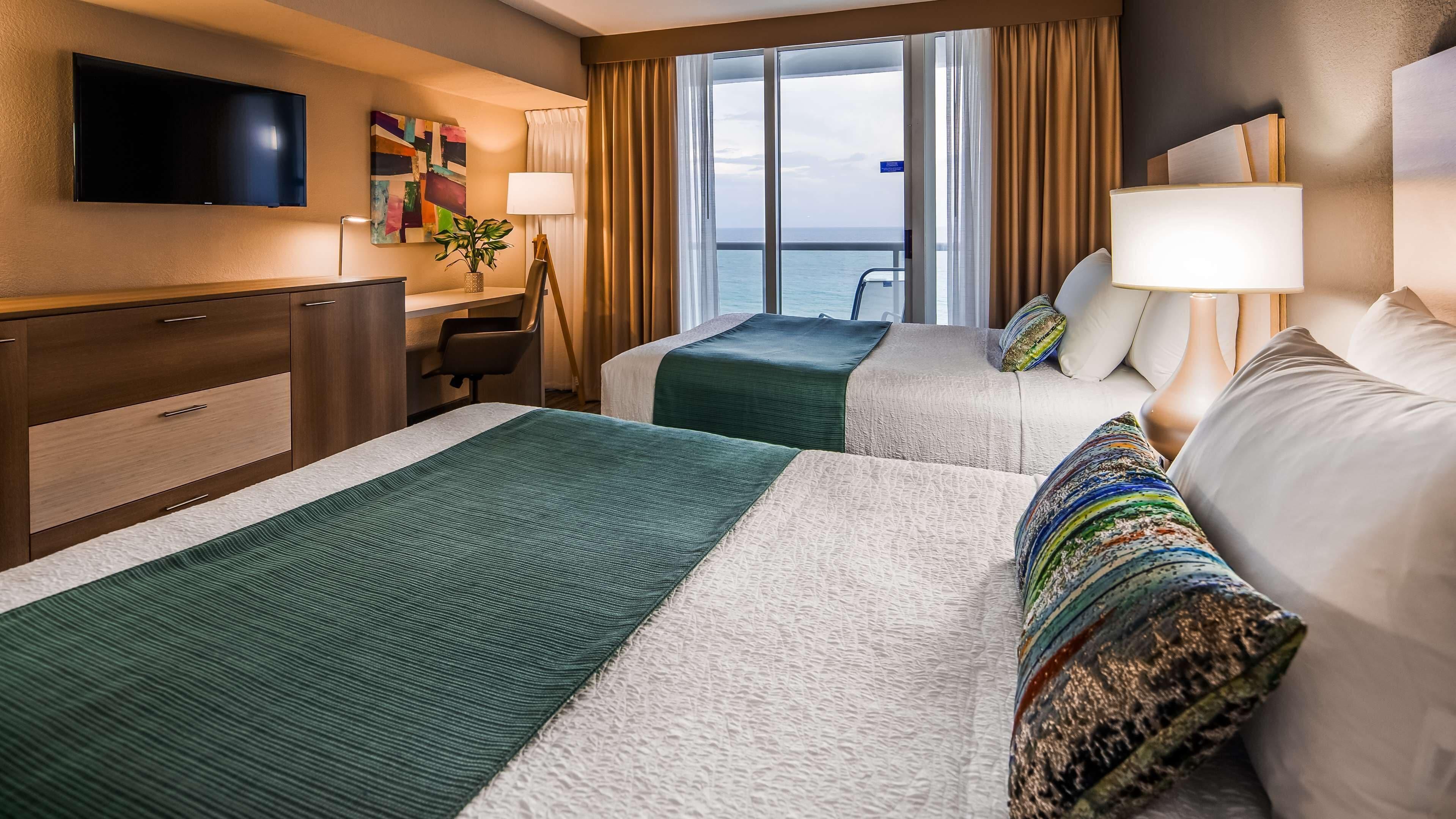 Double Room Two Double Beds Ocean Front